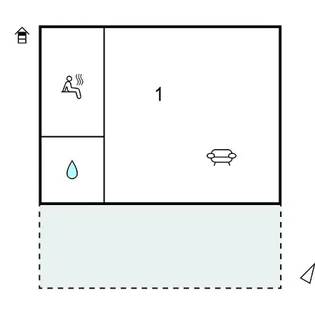 Awesome In With Sauna 아파트 Sukošan
